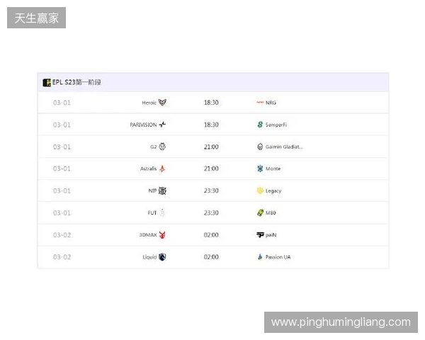 EPL S23揭幕战：Senzu首秀对阵Liquid，3DMAX迎战paiN